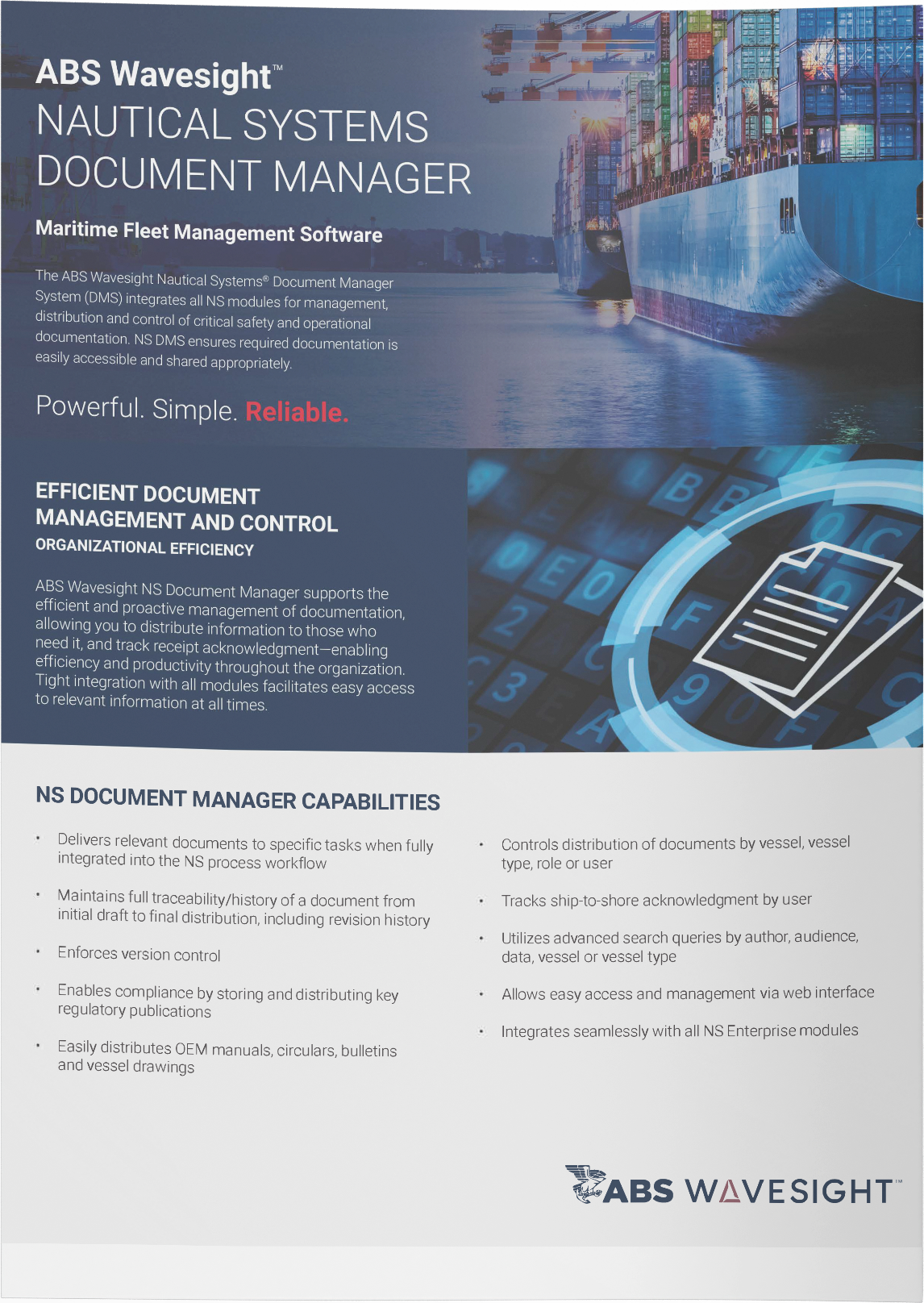 NS Document Manager Mockup