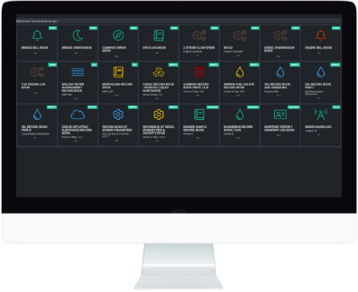 eLogs Interface on MacBook